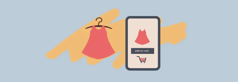 Infographic comparing retail versus e-commerce for the 2019 Philippine retail industry report.