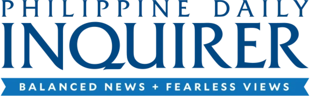 Philippine Daily Inquirer logo, “INQUIRER” in bold capitals with “BALANCED NEWS • FEARLESS VIEWS.”