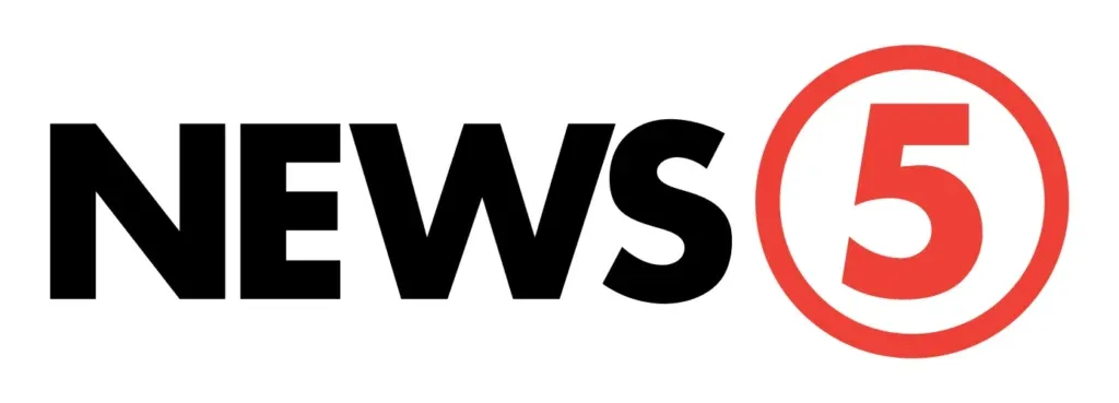 News5 logo: “NEWS” in black capitals beside a red circled numeral “5.”