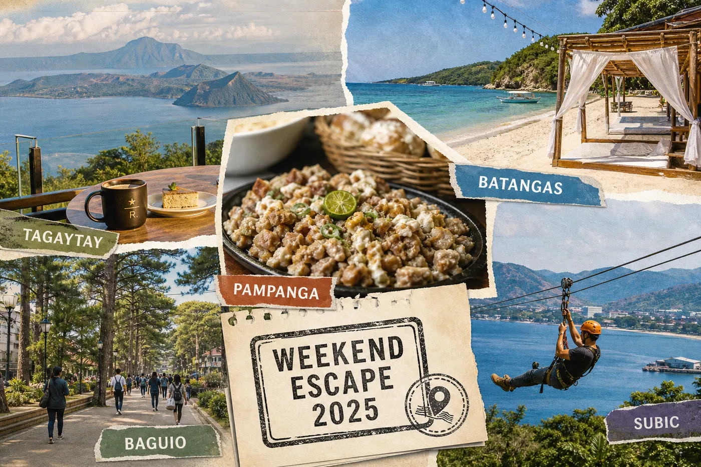 Best Weekend Getaways Near Metro Manila in 2025