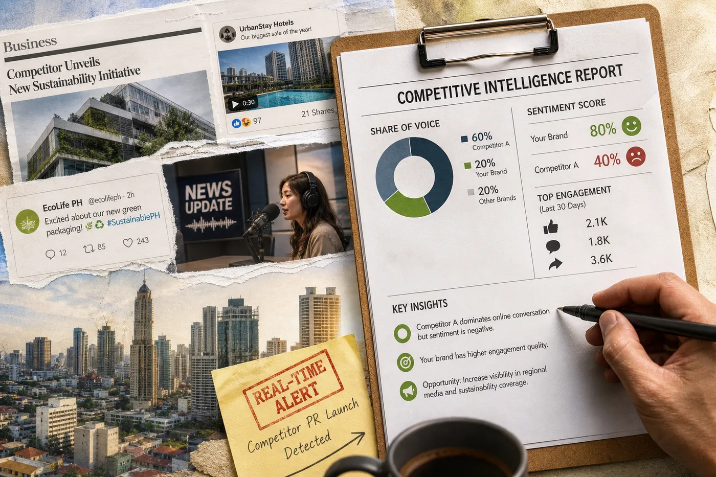 Competitive Intelligence Through Media Monitoring