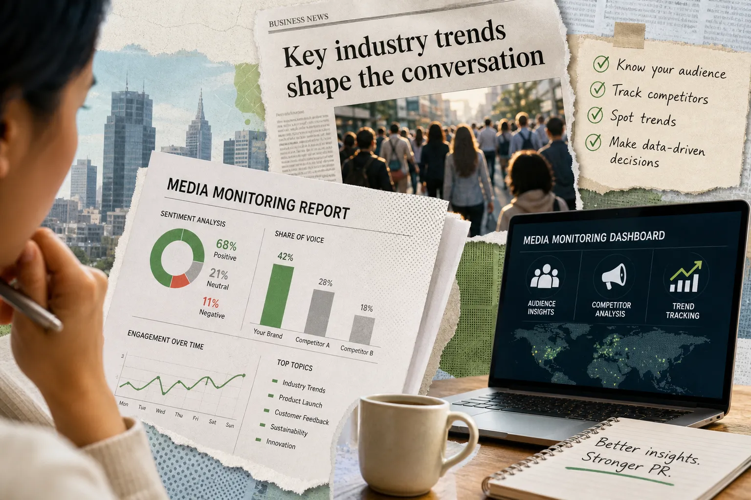 How Media Monitoring Fuels Data-Driven Decisions in Your PR Strategy