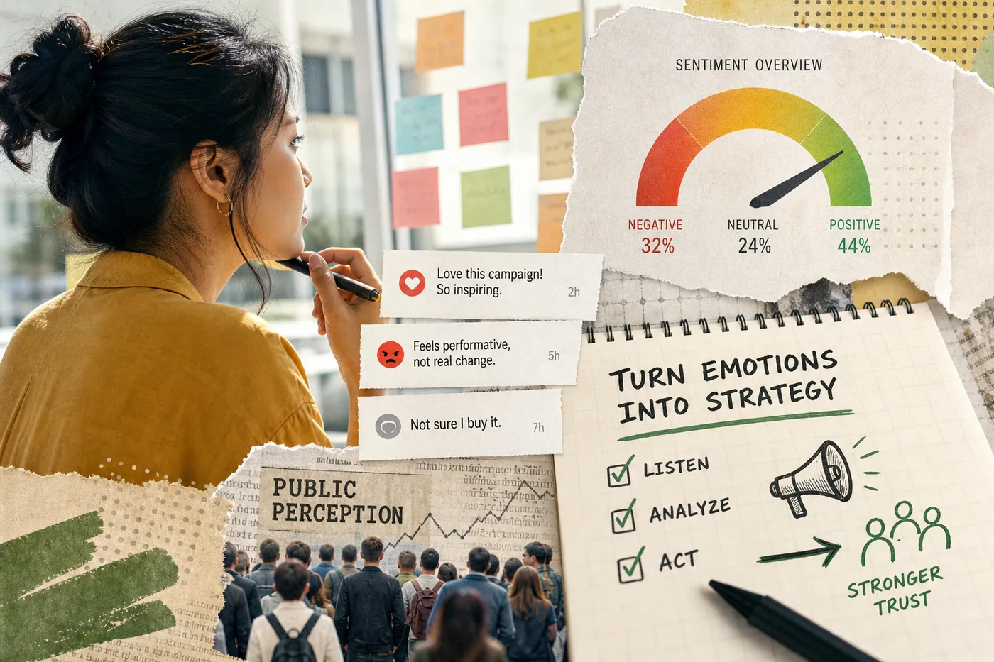 Sentiment analysis in PR: How to turn data into actionable insights