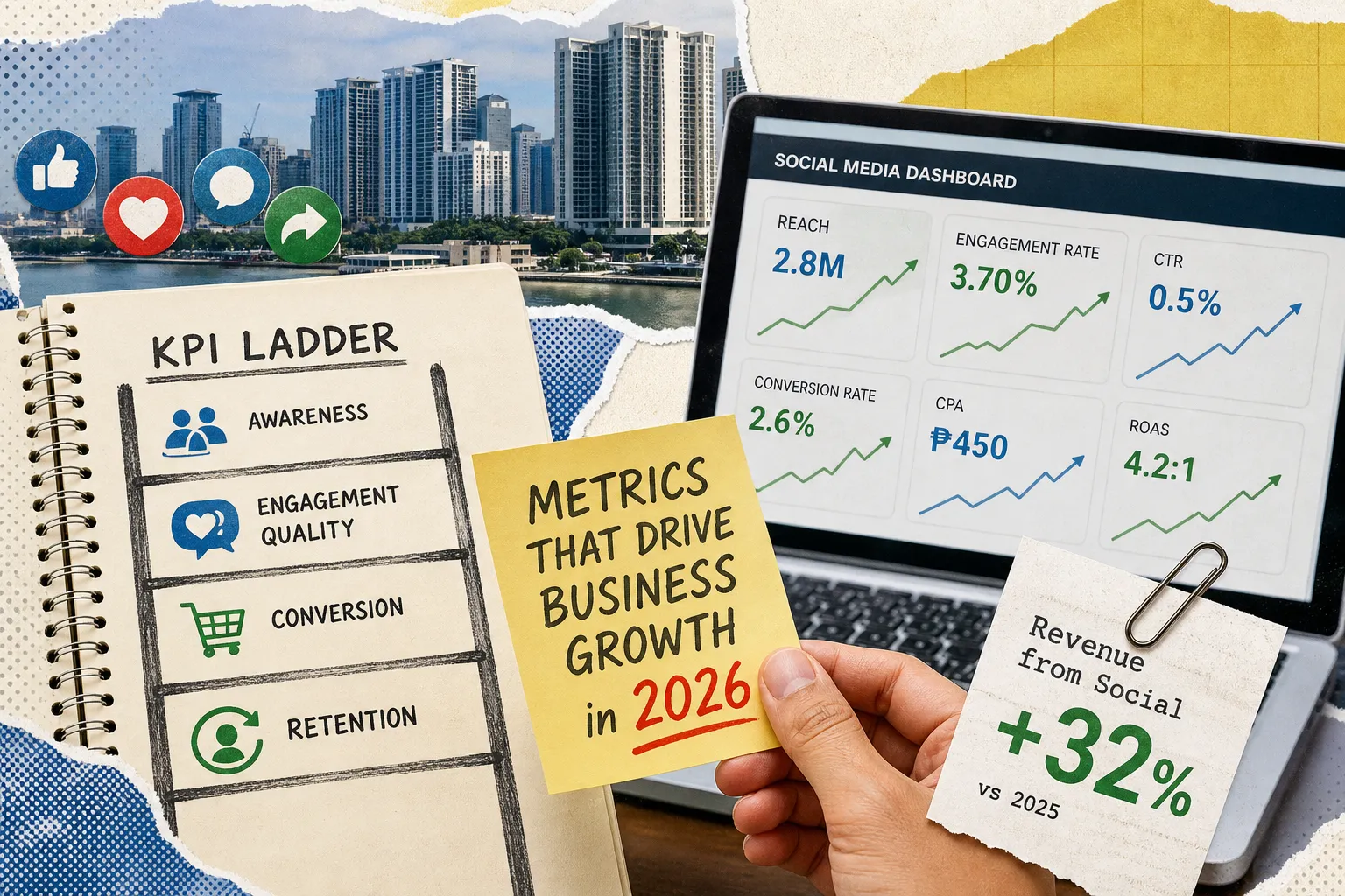 Social Media Metrics That Drives Business Growth in 2026