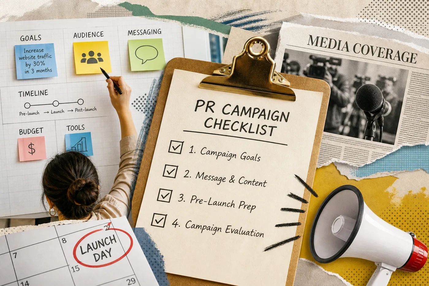 Step-by-step to success: The only PR campaign checklist you need