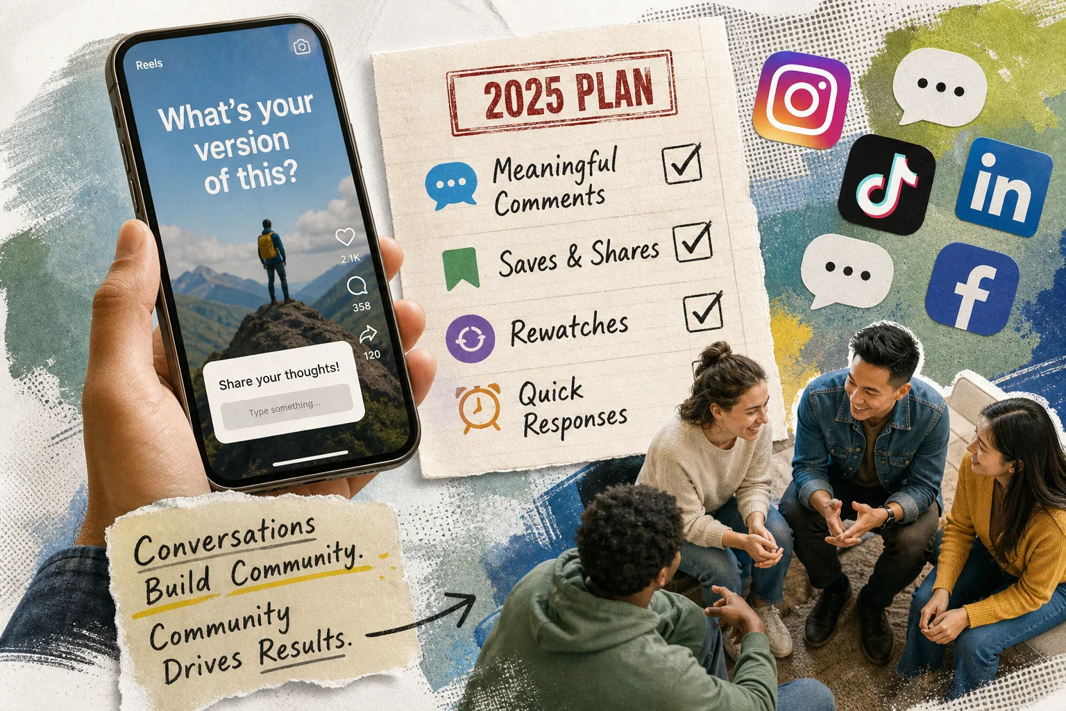 Tips to Drive Social Media Conversation in 2025