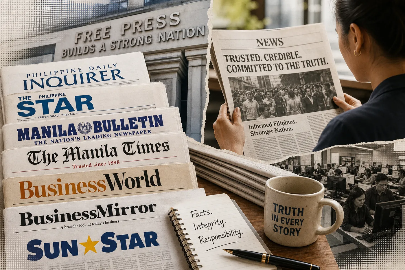 Top 10 Most Trusted Newspaper Publications in the Philippines