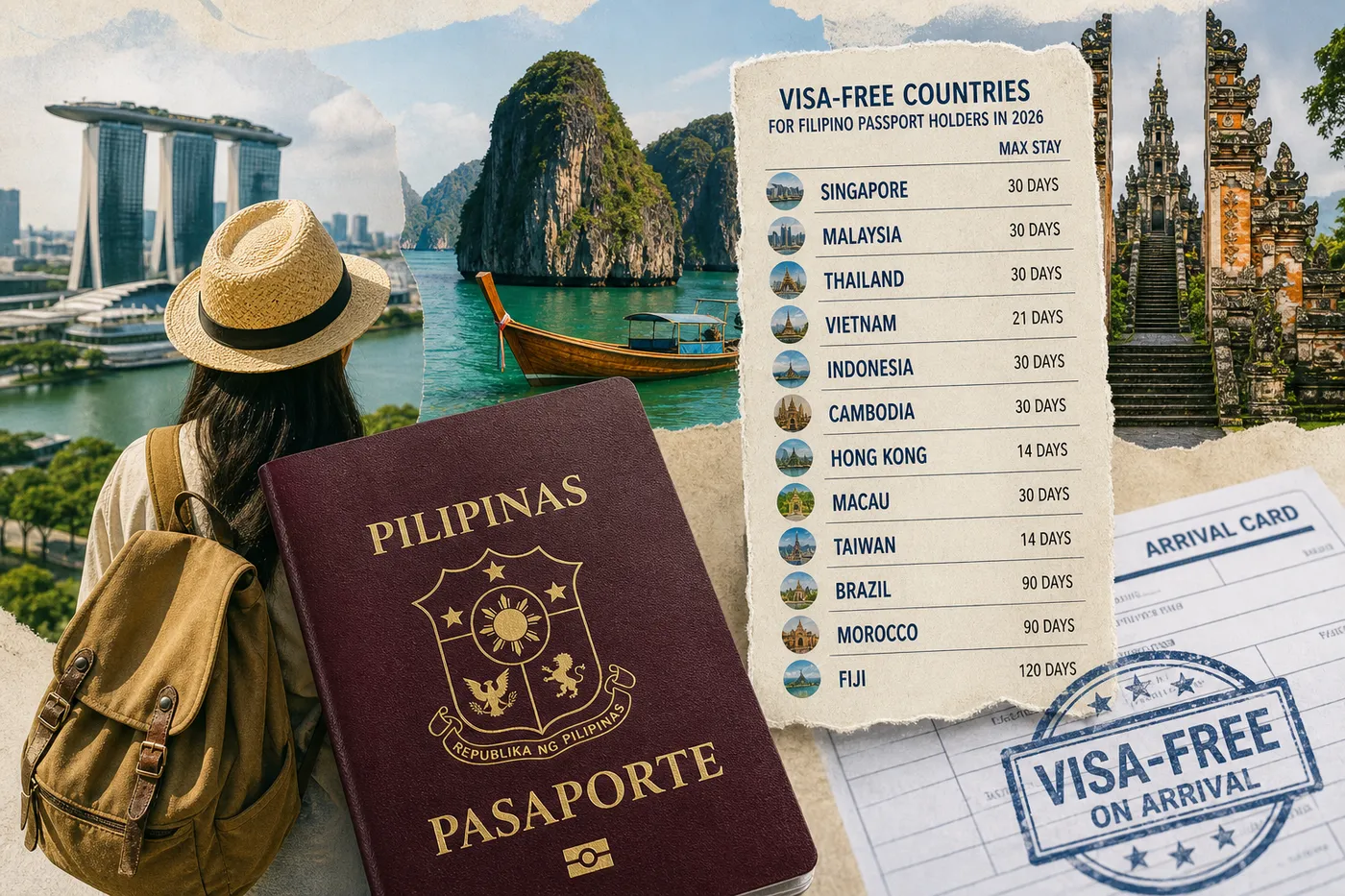 Visa-Free Countries for Filipino Passport Holders in 2026